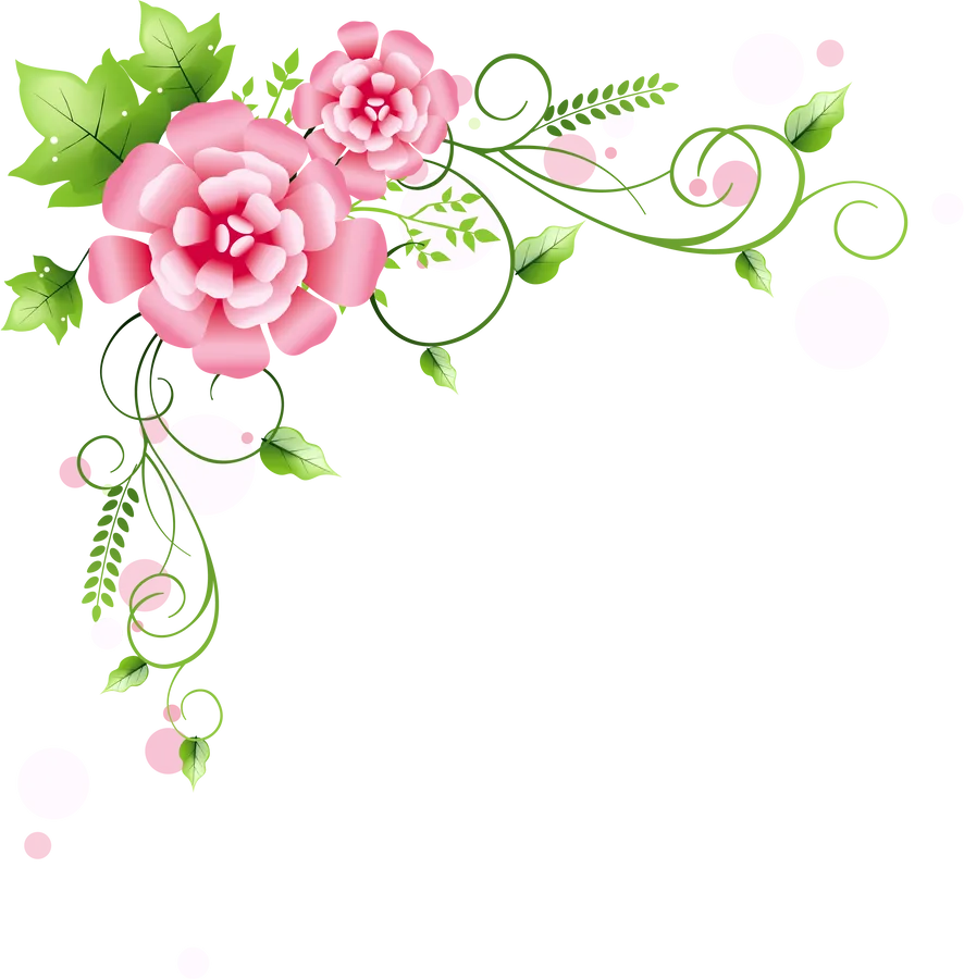 Floral Border Png