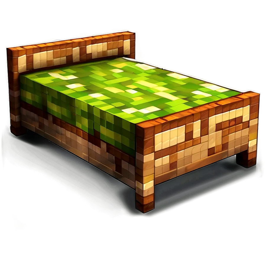 Minecraft Bed Png  images