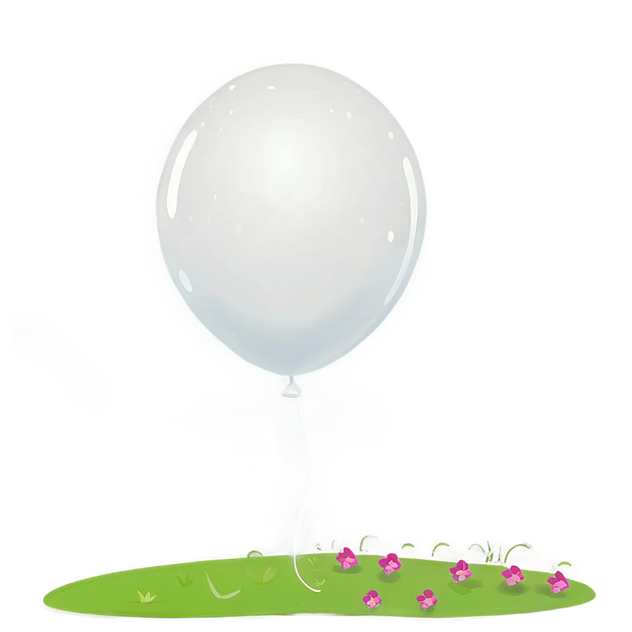 White Balloon Png