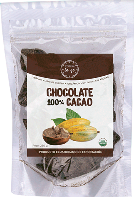 100 Percent Cacao Chocolate Packaging