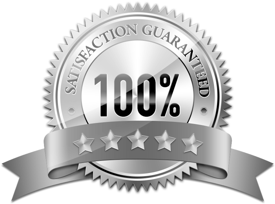 100 Percent Satisfaction Guarantee Seal