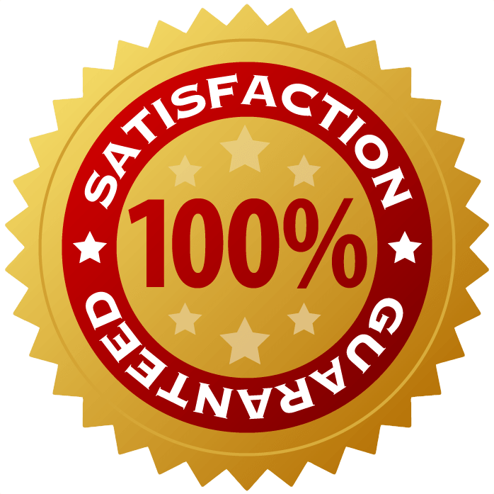 100 Percent Satisfaction Guarantee Seal