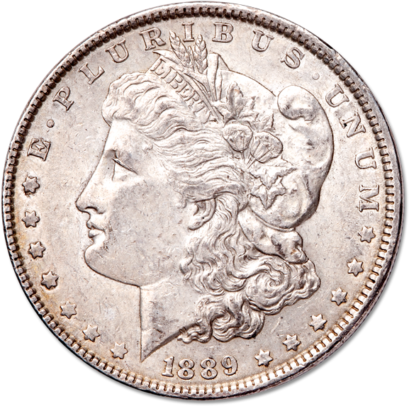 1889 Morgan Silver Dollar Coin