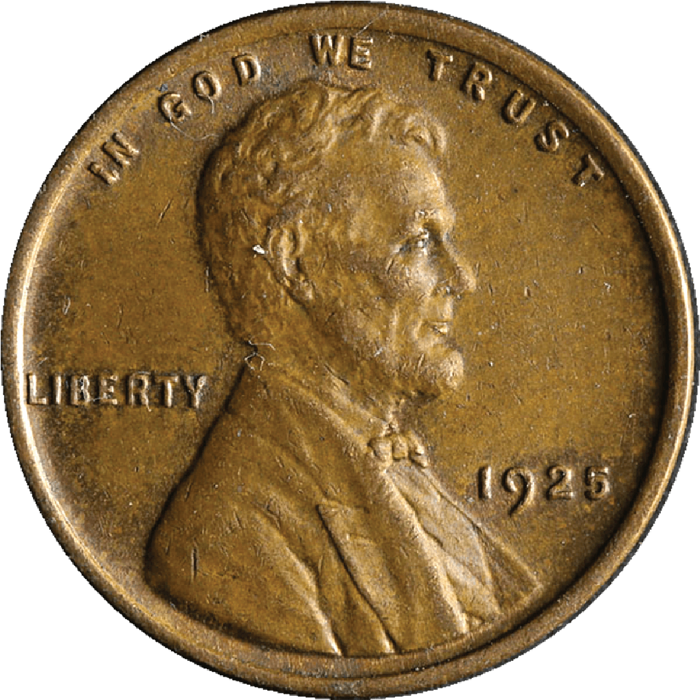 1925 Lincoln Wheat Penny