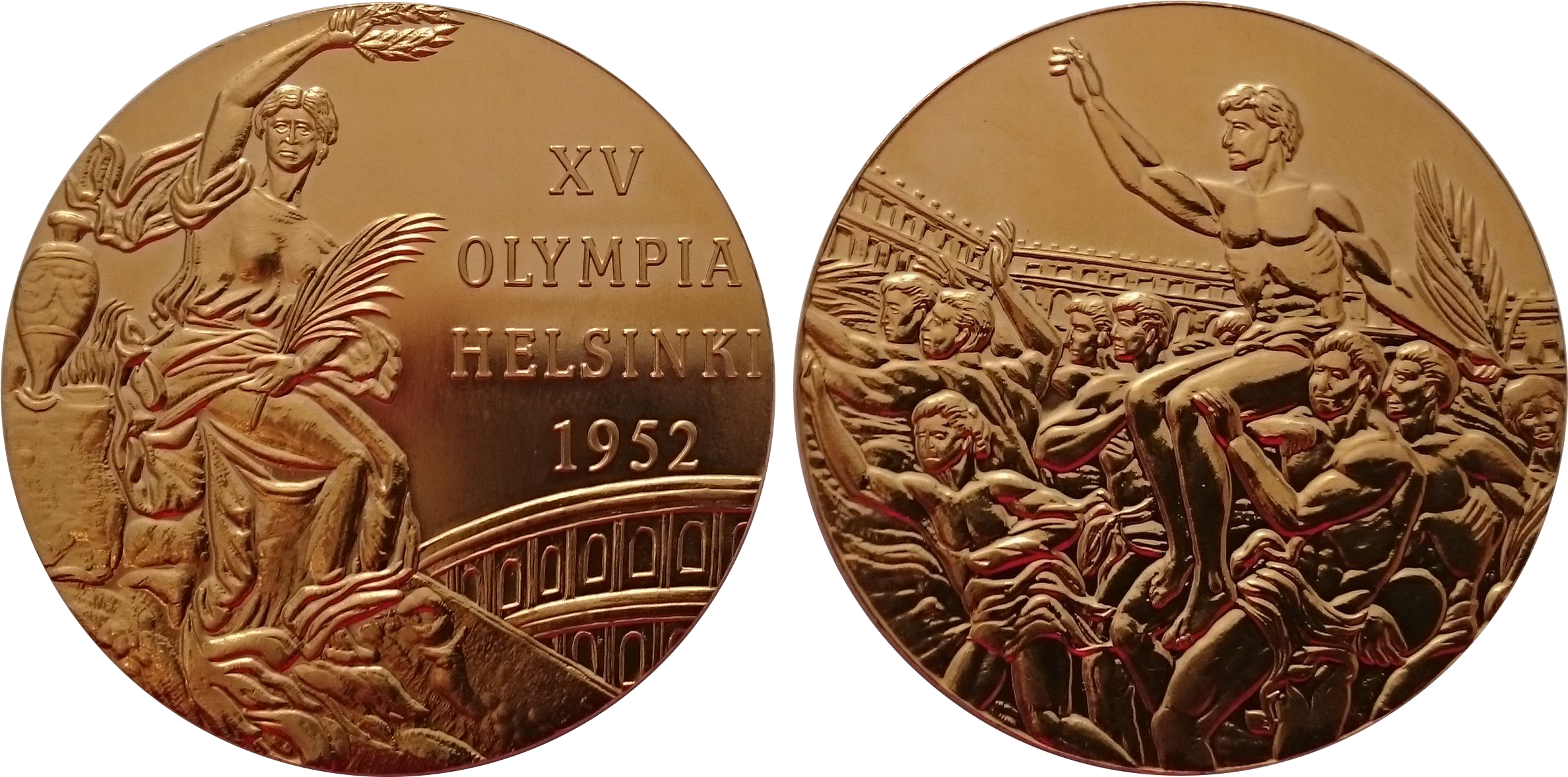 1952 Helsinki Olympics Gold Medal