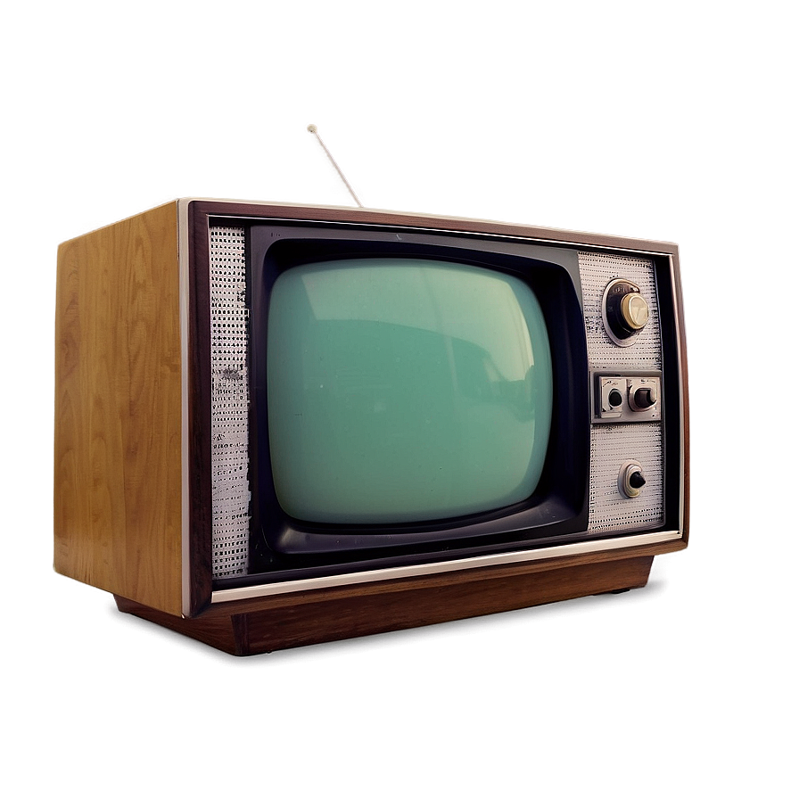 1960s Vintage Television Png 05252024