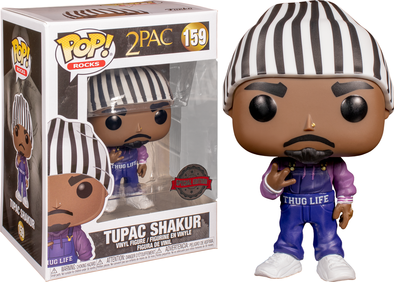 2 Pac Funko Pop Vinyl Figure Thug Life