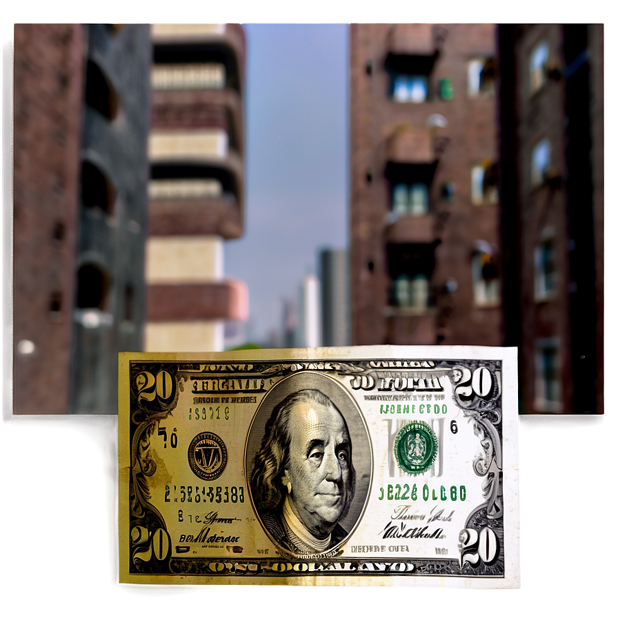 20 Dollar Bill Front View Png Iqs5