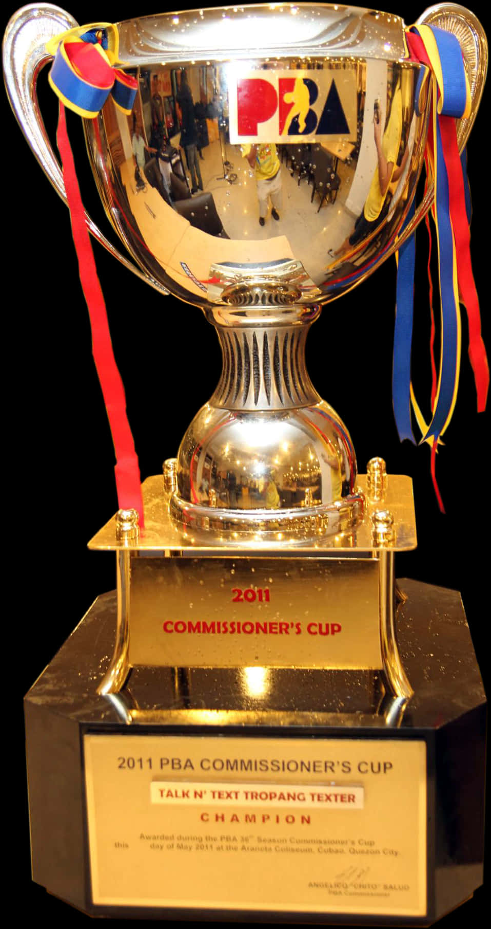 2011 P B A Commissioners Cup Trophy