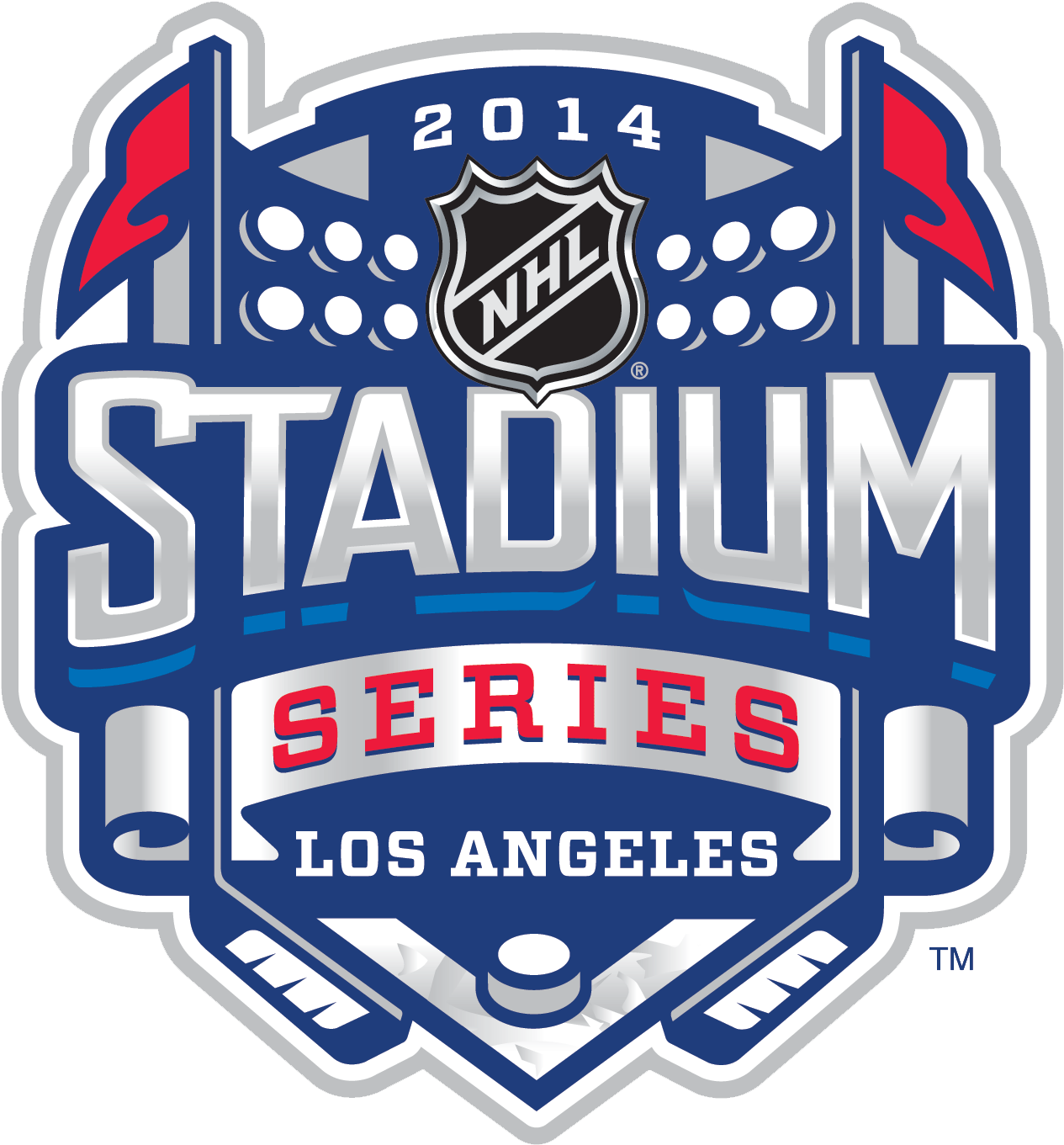 2014 N H L Stadium Series Los Angeles Logo