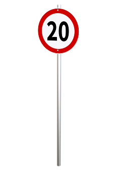 20kmhspeedlimitsign