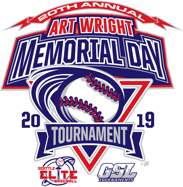 20th Annual Art Wright Memorial Day Tournament Logo