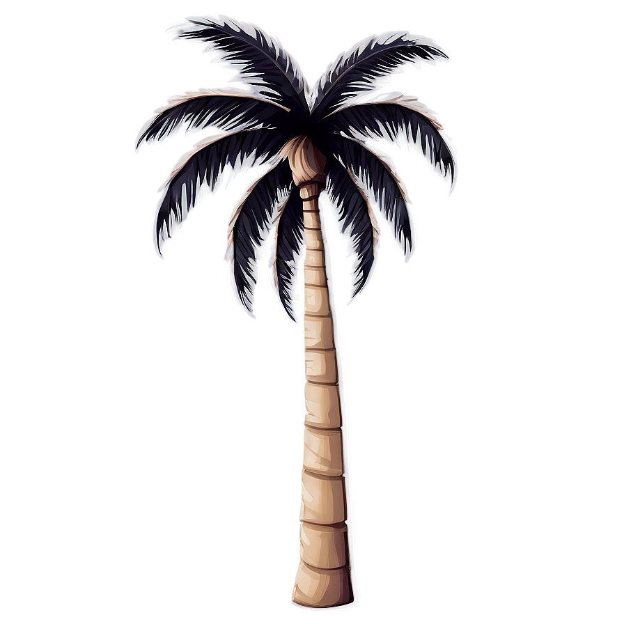 2d Palm Tree Emoji Png Nkk