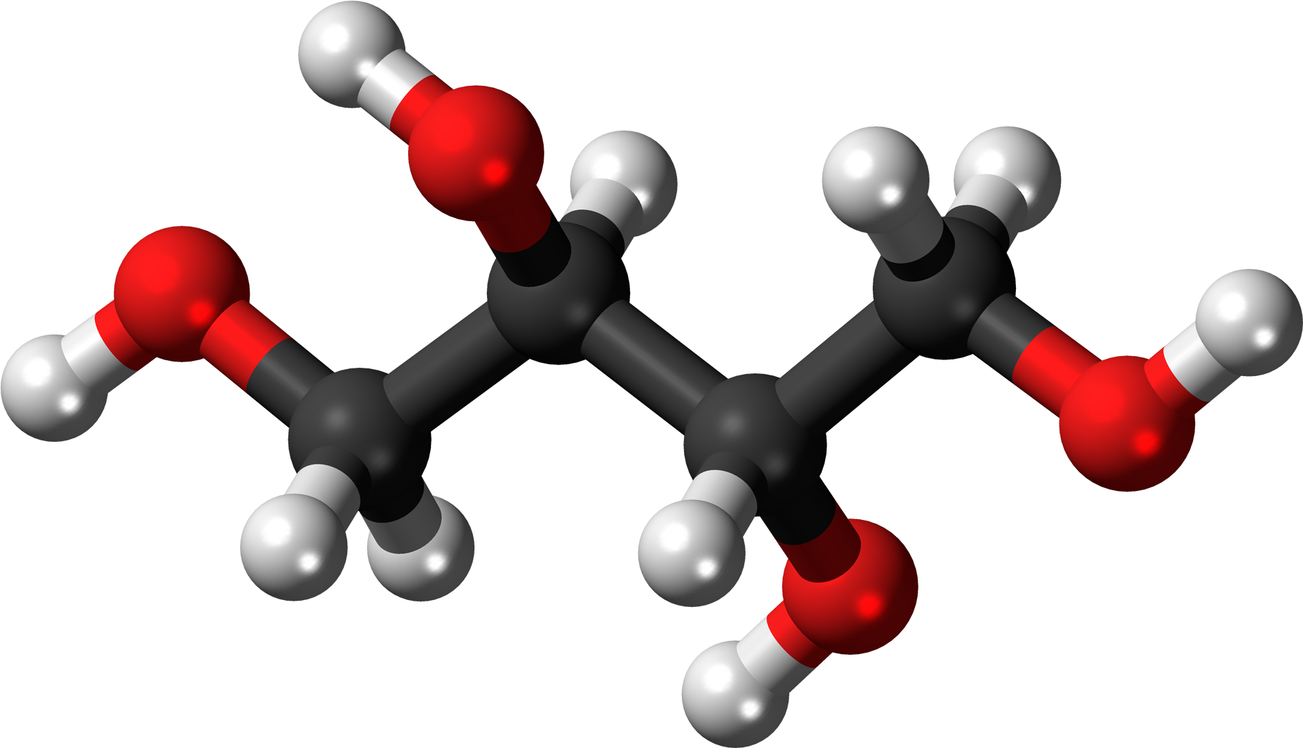 3 D Glucose Molecule Structure