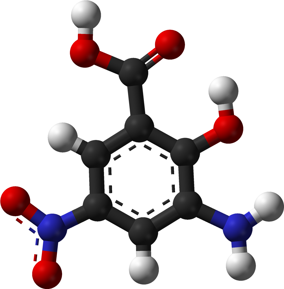 3 D Modelof Acetylsalicylic Acid Molecule