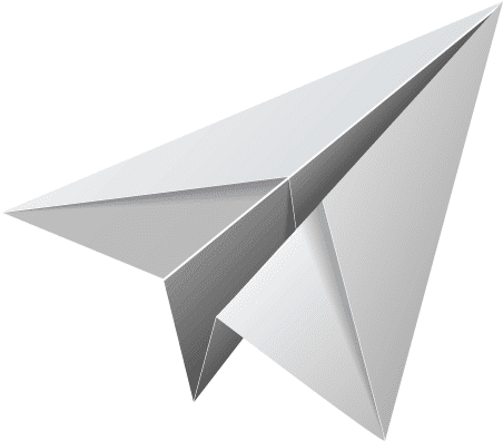 3 D Paper Plane Graphic