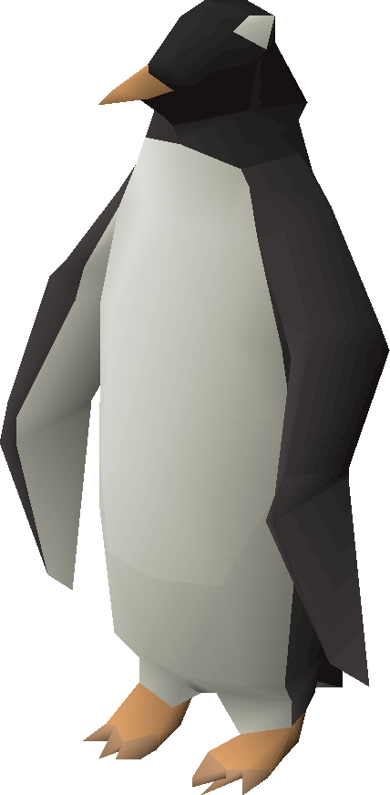 3 D Rendered Penguin Model