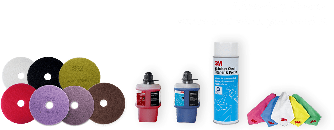 3 M Cleaning Products Showcase