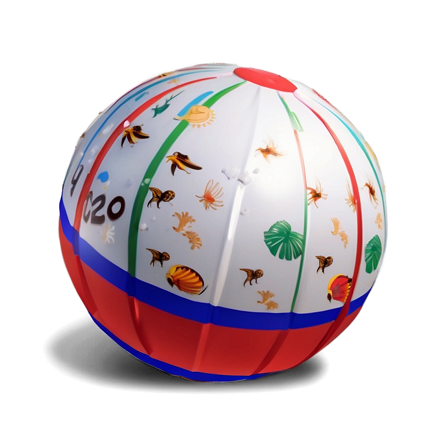 3d Beach Ball Png Axh47