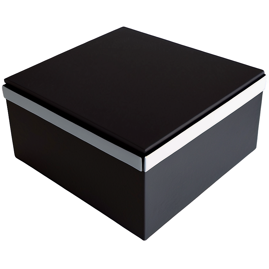 3d Black Box Png 27