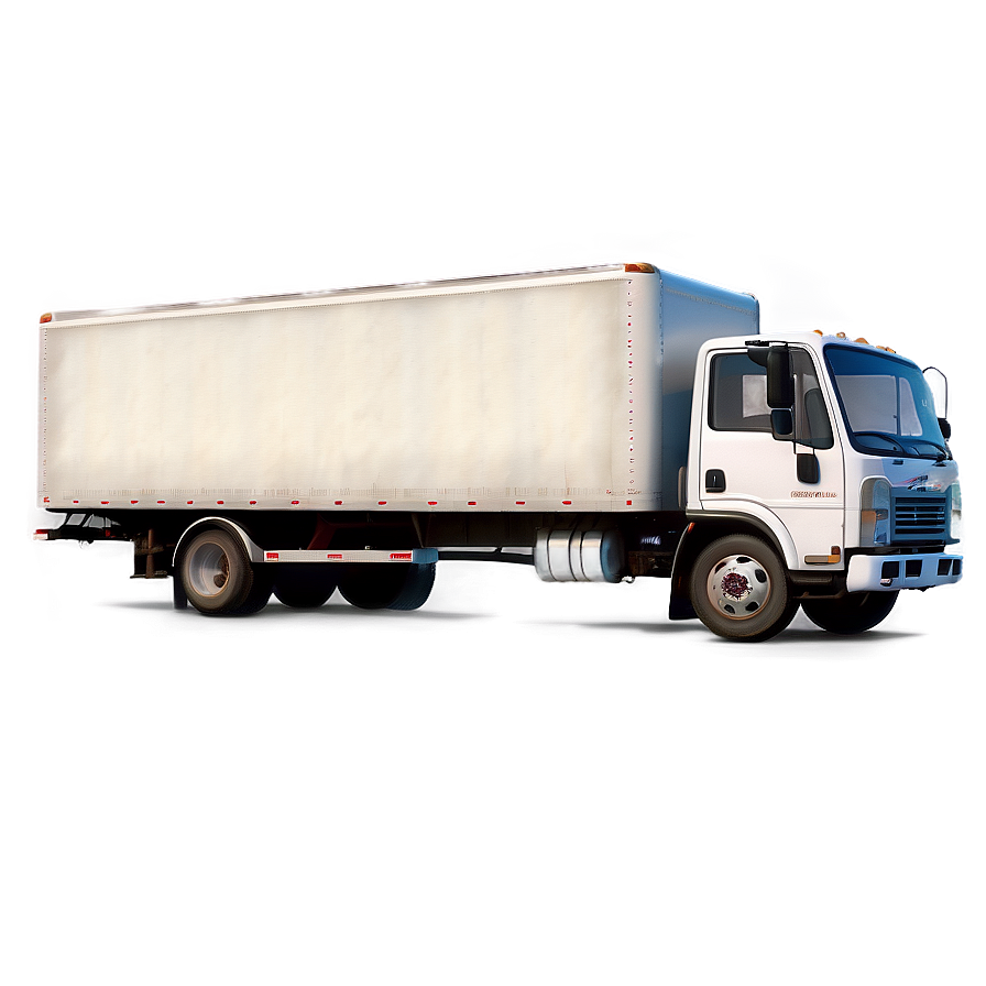 3d Box Truck Model Png 71