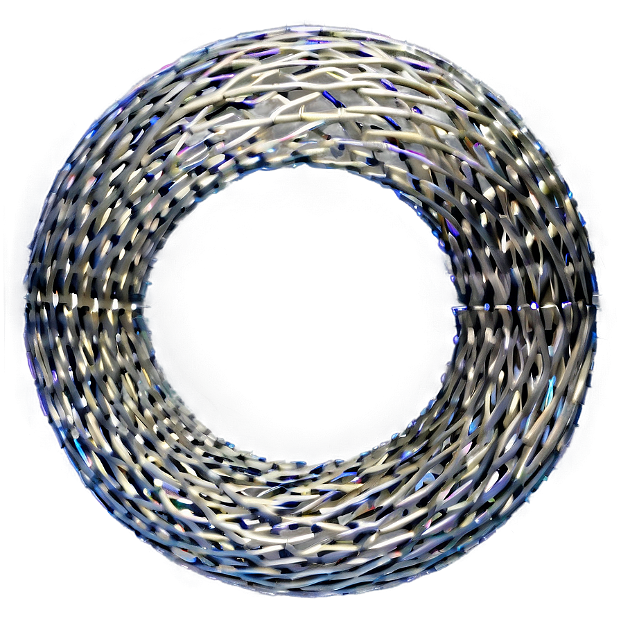 3d Circle In Wire Mesh Png 06272024