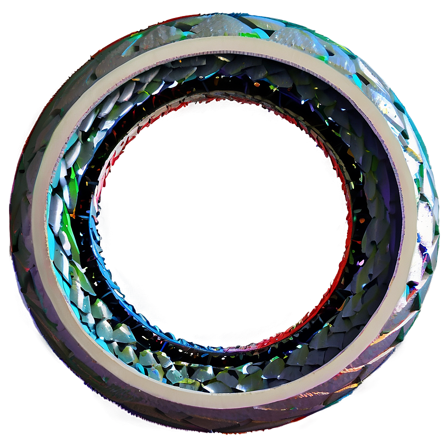 3d Circle With Texture Overlay Png 91