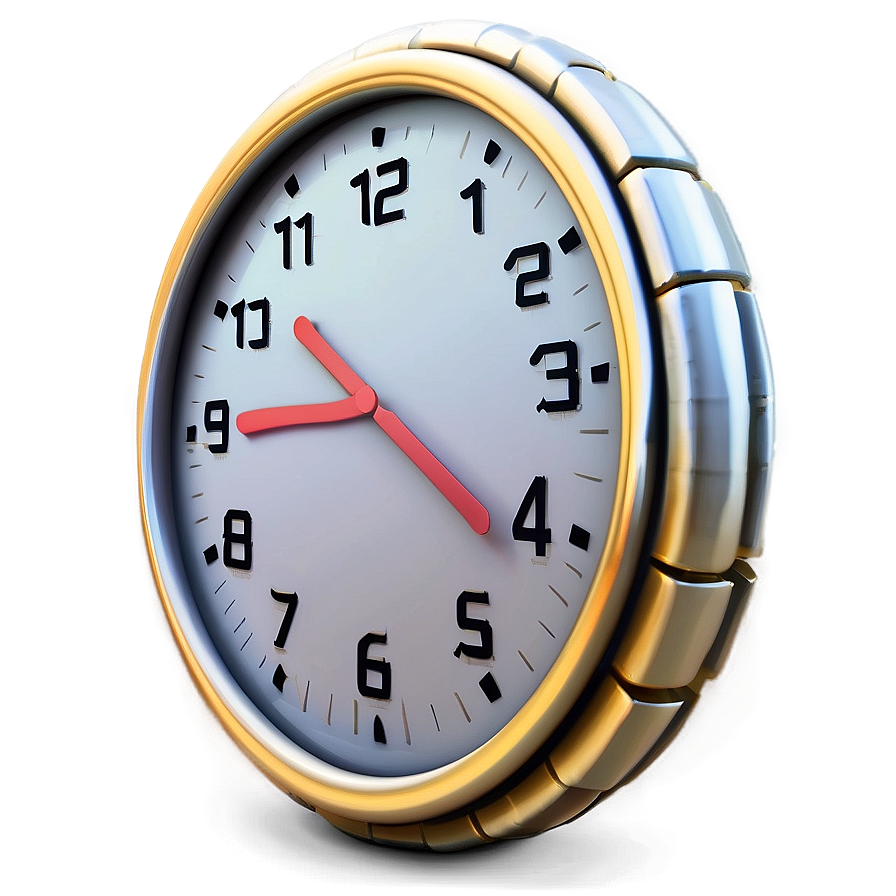 3d Clock Clipart Png Jhf