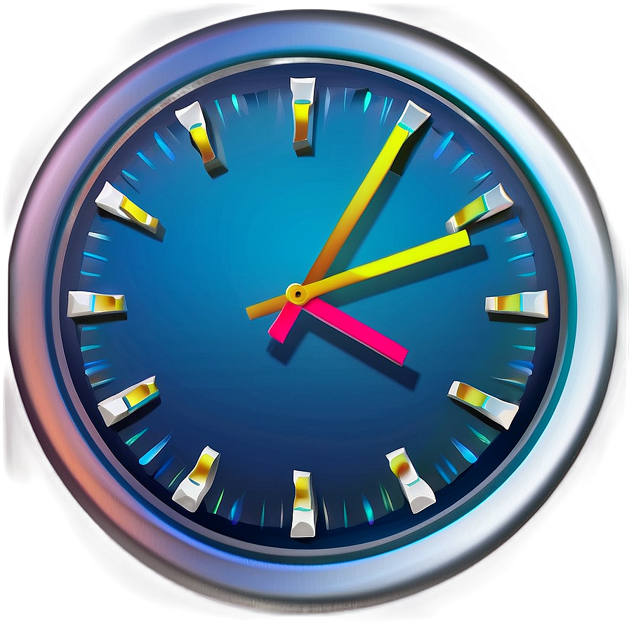 3d Clock Icon Png 70