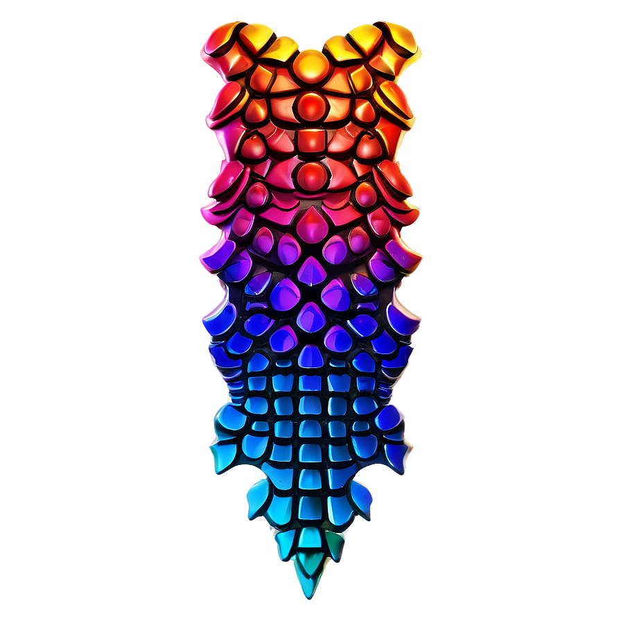 3d Dragon Scales Png Pcu