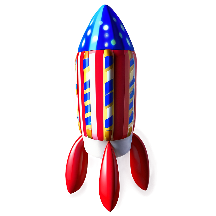 3d Firework Rocket Png Hhs86