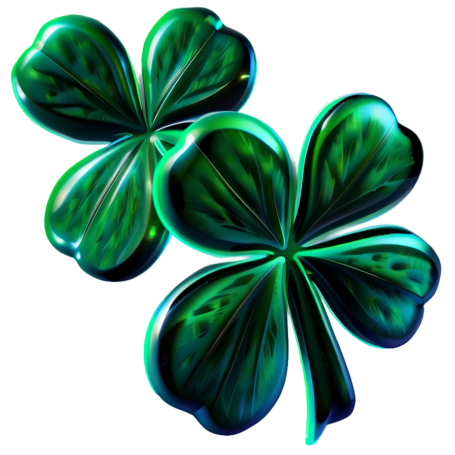 3d Four Leaf Clover Png Bsk55