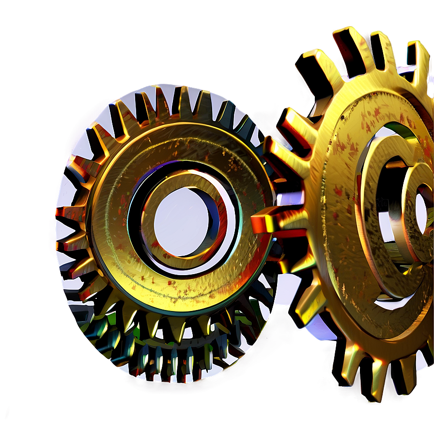 3d Gears Png Tgt