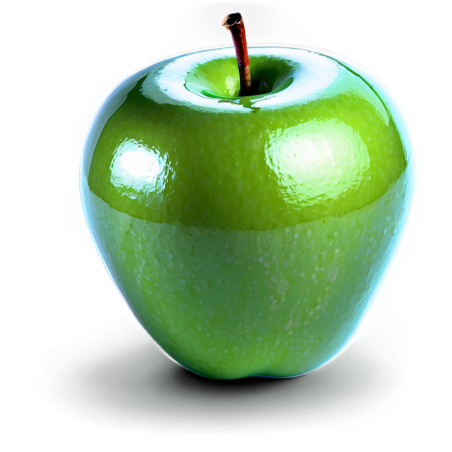 3d Green Apple Png 06132024