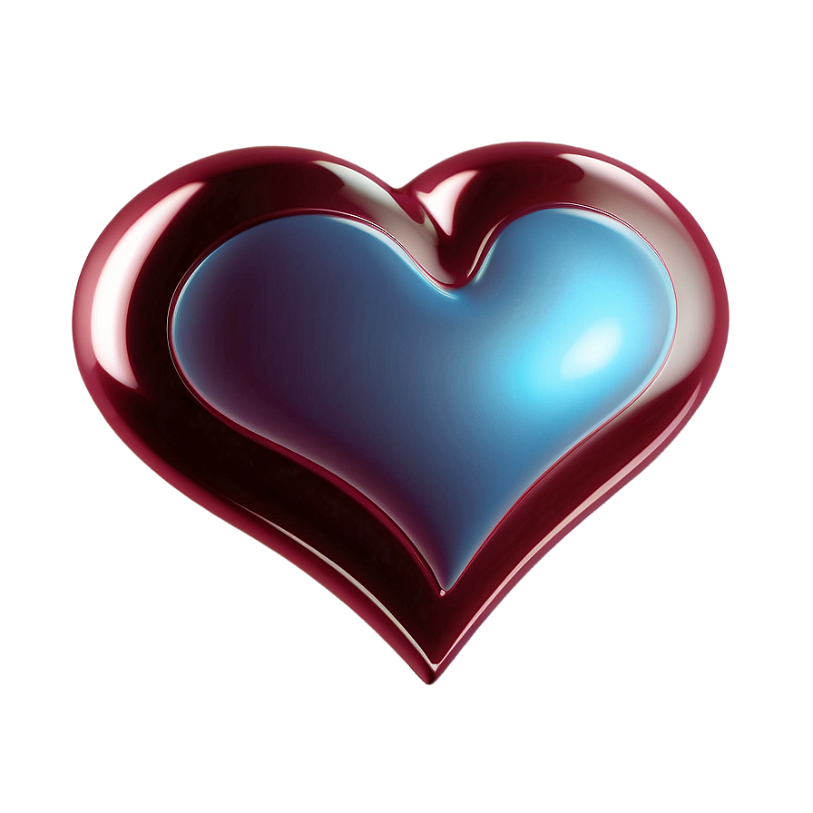 3d Heart Clipart Png Qxp96