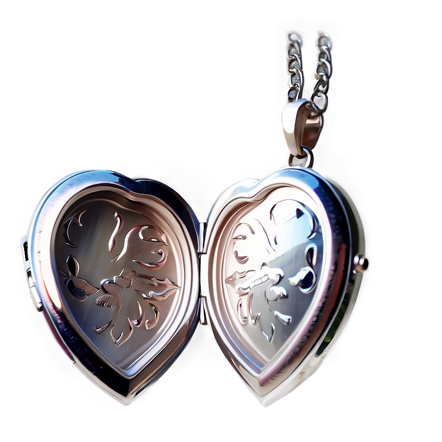 3d Heart Locket Png 11