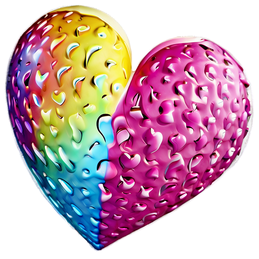 3d Hearts Png 05032024