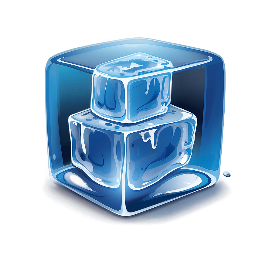 3d Ice Cube Clipart Png 40