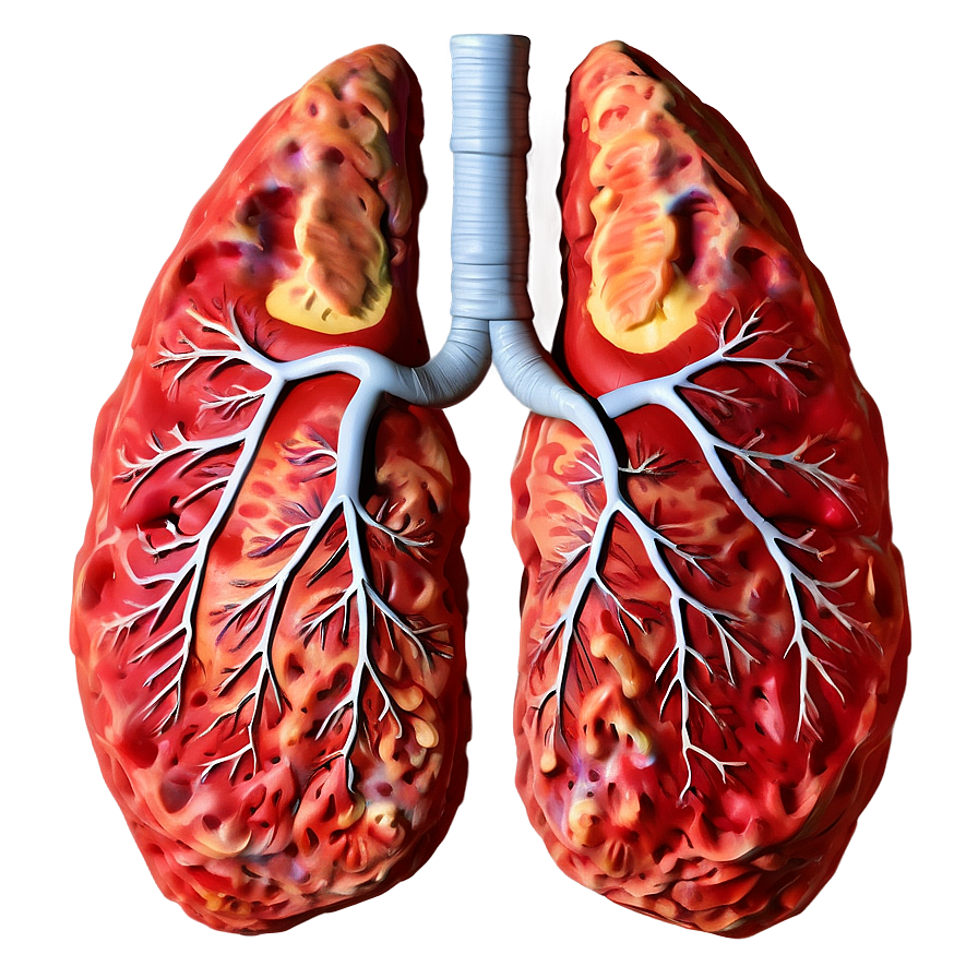 3d Lung Model Png Syl32