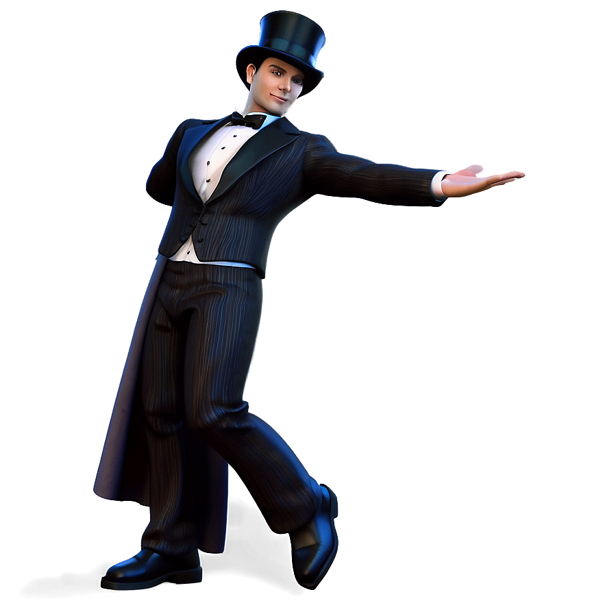 3d Man Magician Png 88