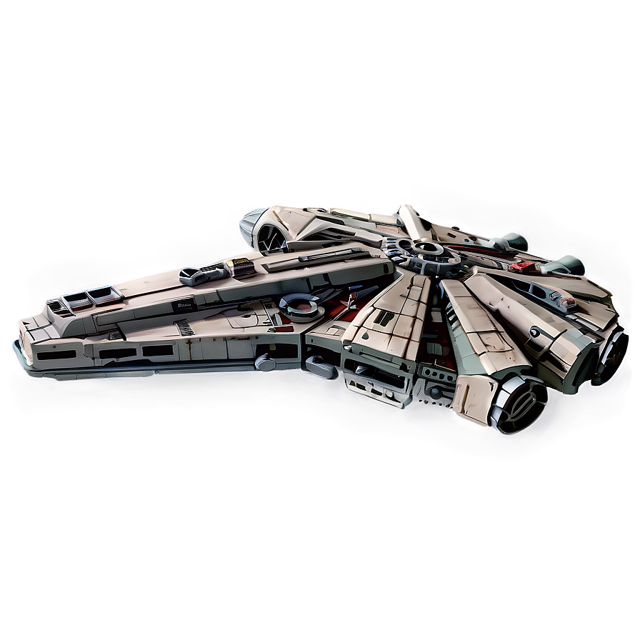 3d Millennium Falcon Png 45