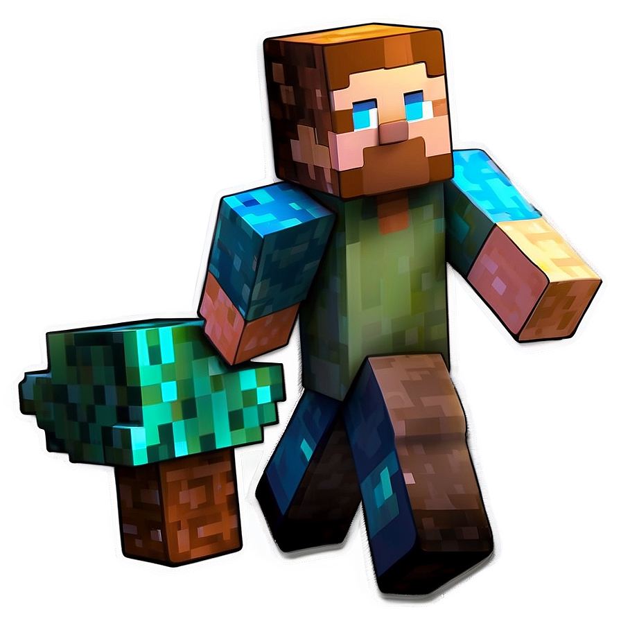 3d Minecraft Characters Png Urv