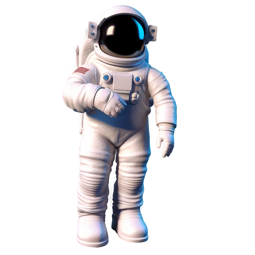 3d Model Astronaut Png Dfj98