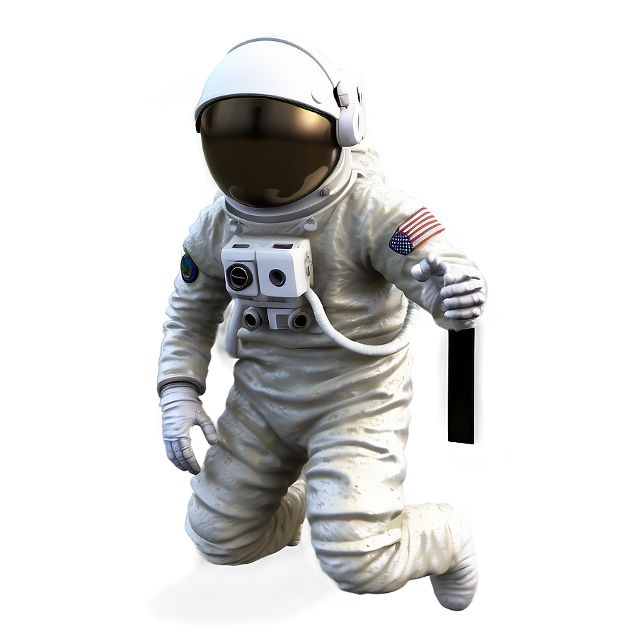 3d Model Astronaut Png Qod