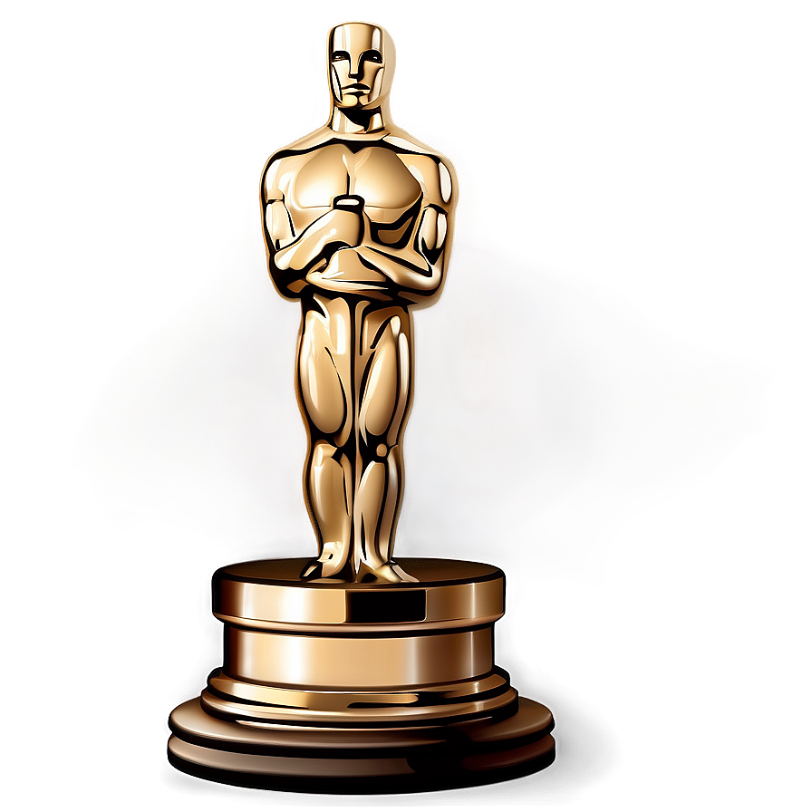 3d Oscar Award Png Bxv