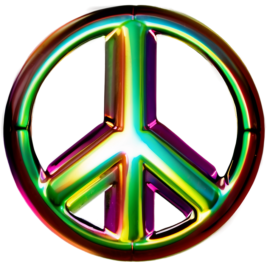 3d Peace Sign Png Kyk