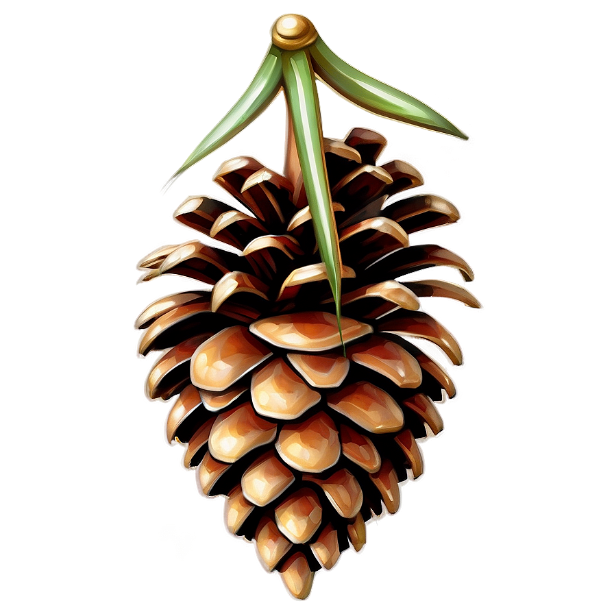 3d Pine Cone Png 06202024