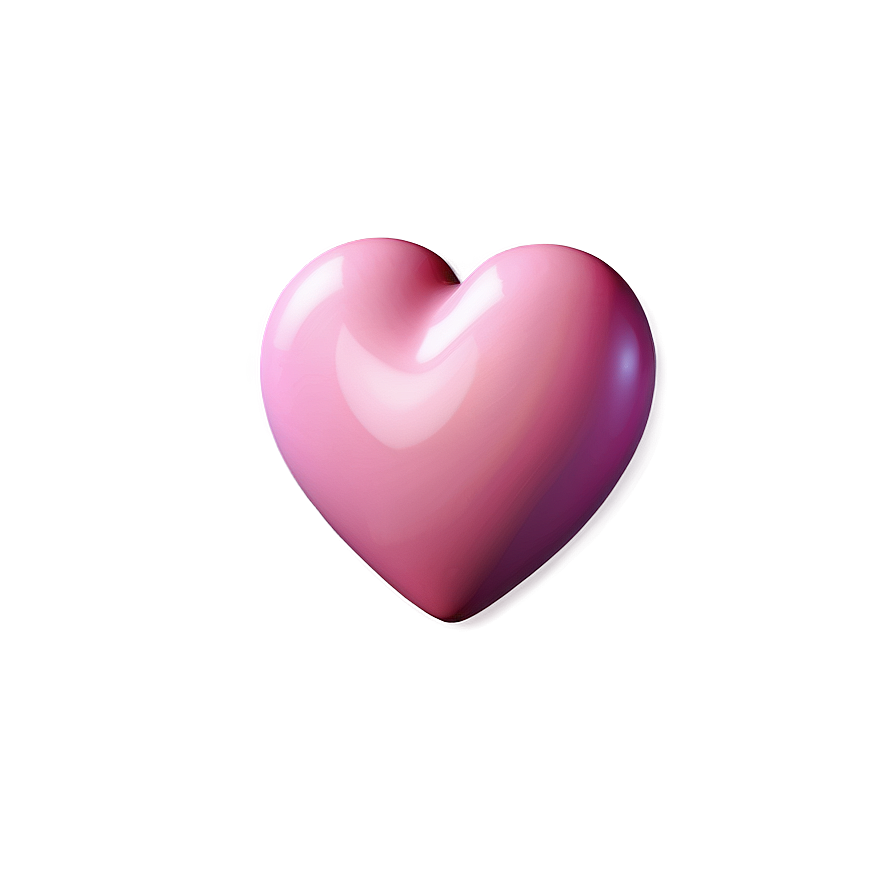 3d Pink Heart Emoji Png Ihu44