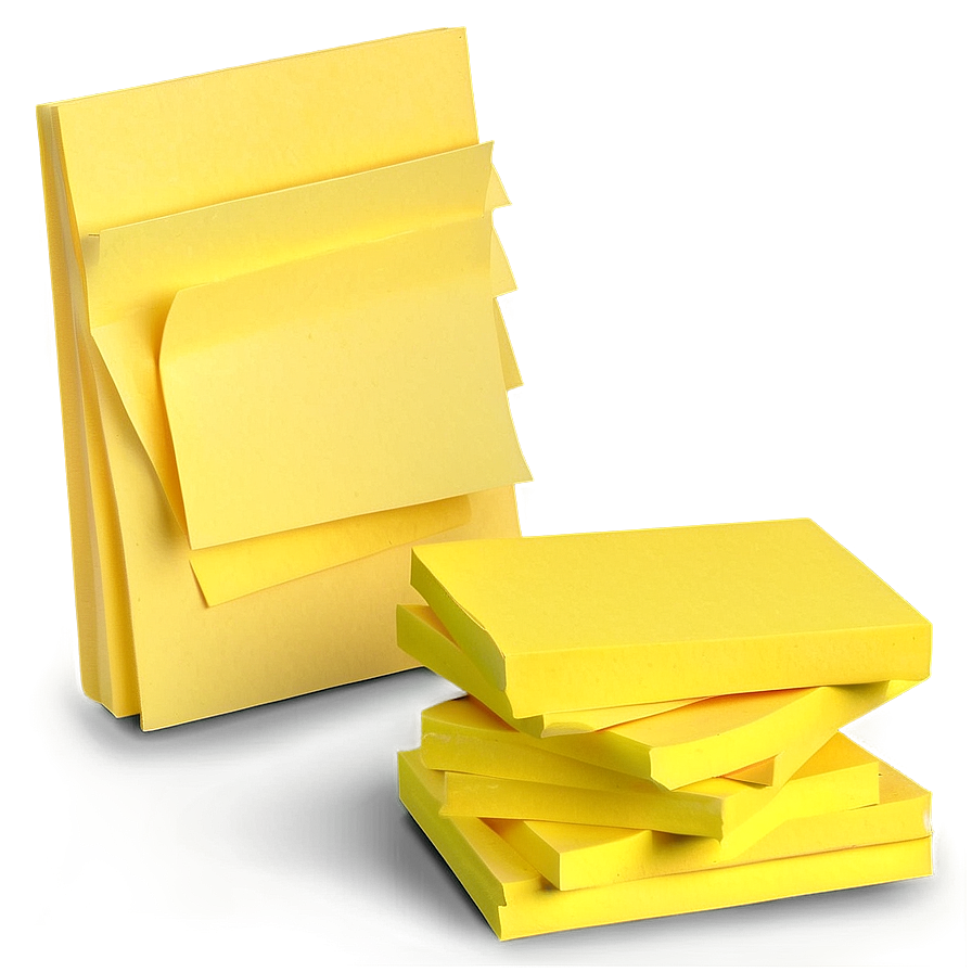3d Post It Note Png 05252024