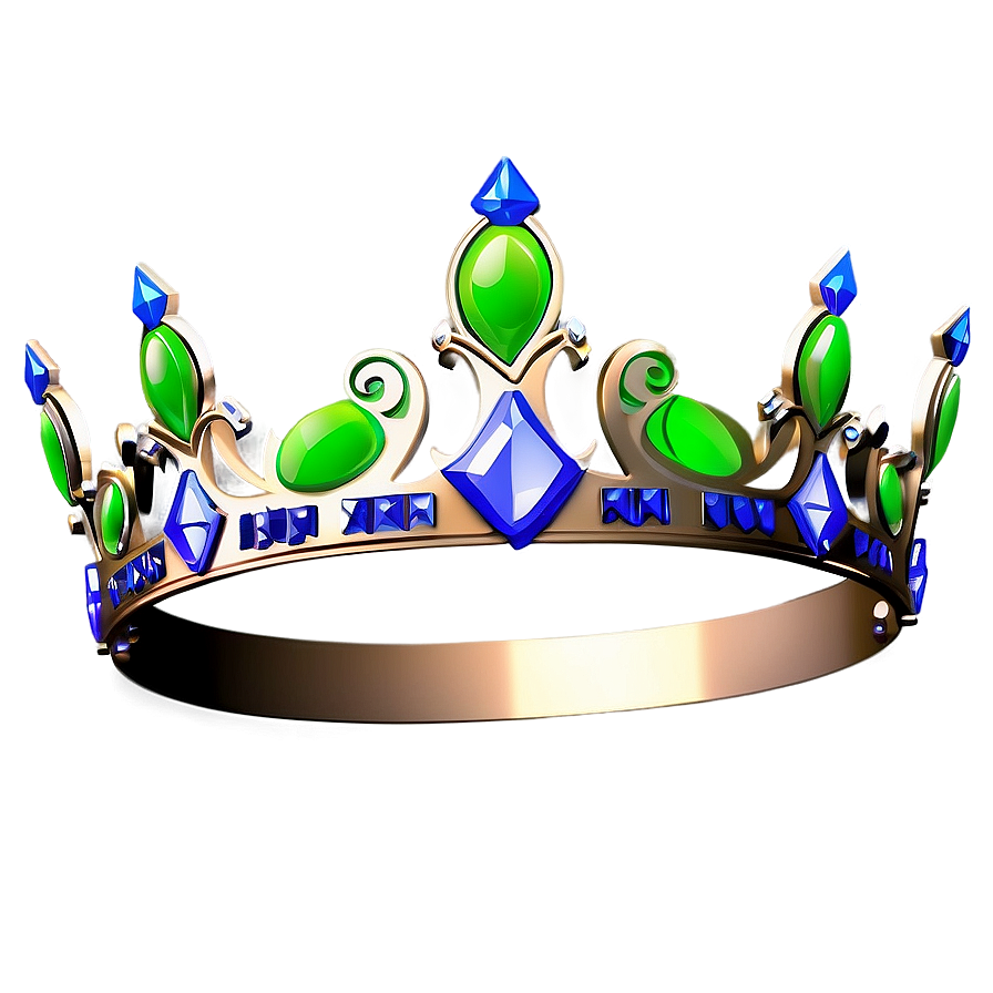 3d Princess Crown Model Png Avb